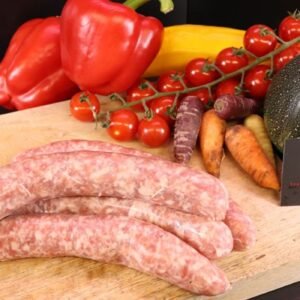 Saucisses fraîches+-140gr