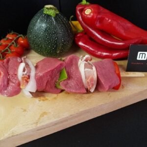 brochette de boeuf marinée+-